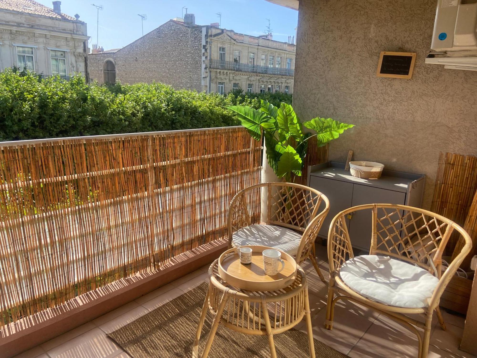Charmant Appartement Central Terrasse Proche Gare Сет Экстерьер фото